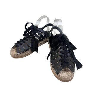 Rebecca Minkoff Shoes Womens Size 9 Espadrille Gladiator Sandal Lace Up Flats